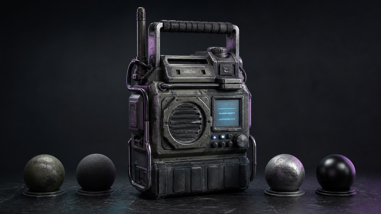 Phase 3: PBR materials for a game-ready prop