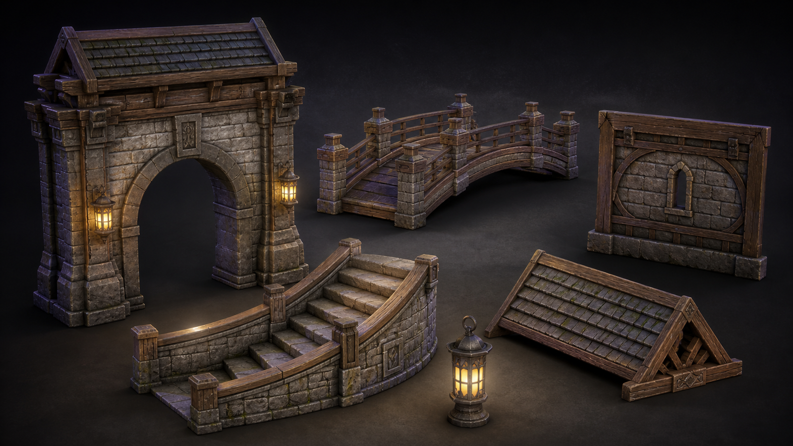 Phase 2: Modular environment asset kit